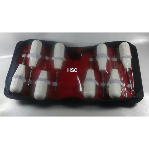 8 pcs Dental Luxating Root Elevators